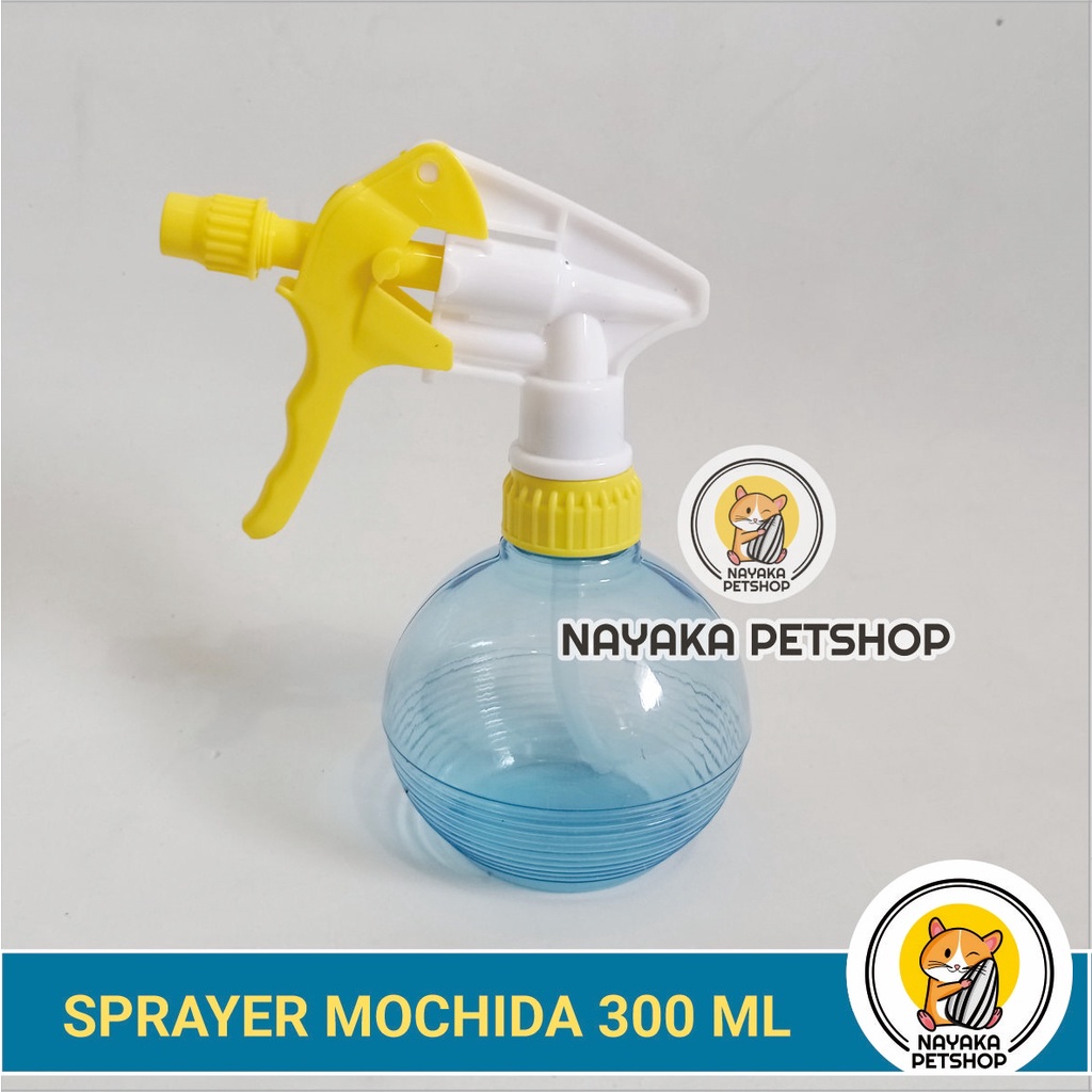 Sprayer Mochida 300 ml Botol Bulat Semprot Air Semprotan Burung Disinfektan Tanaman Hand Spray