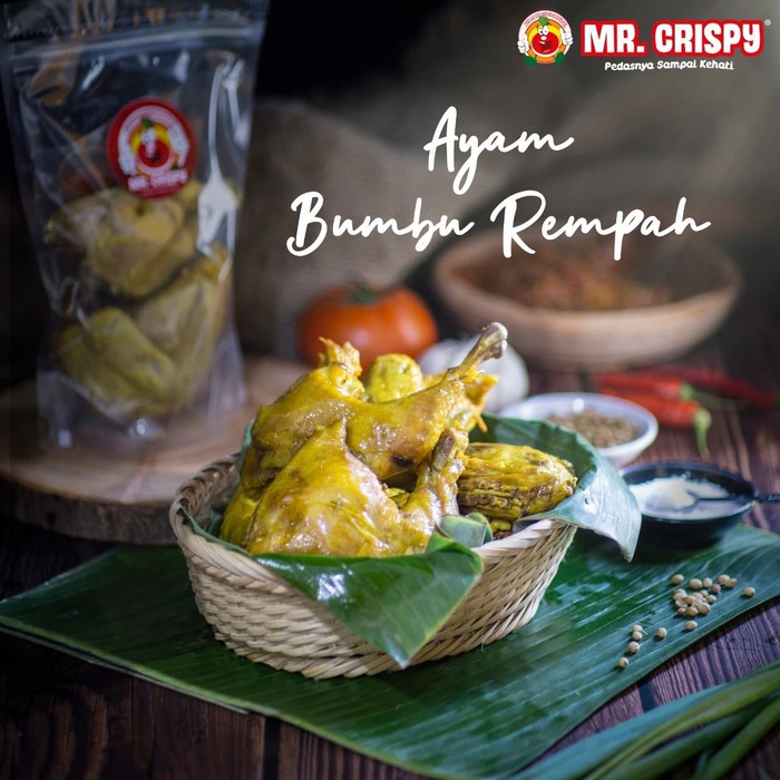 

MR CRISPY AYAM GORENG KUNING (8 PCS) /AYAM KALASAN/BUMBU REMPAH FROZEN