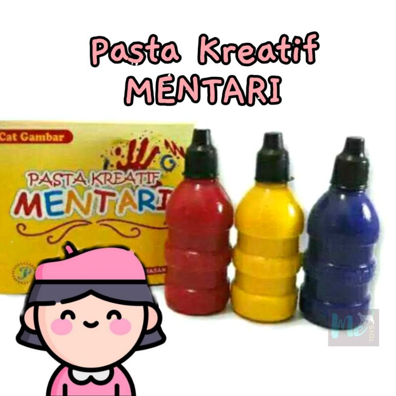 

Pasta Kreatif Anak isi 3 warna