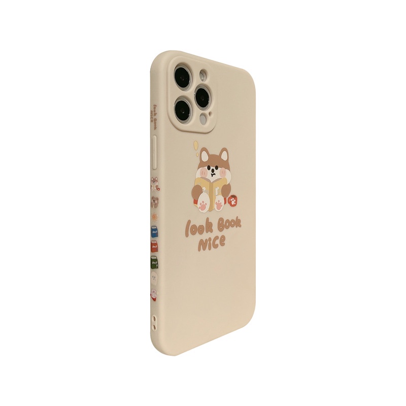 Soft Case Silikon Motif Kartun Anjing Lucu Untuk Iphone 14 7 8 Se 2020 7 + 8PLUS XS XR 11 12 13 PRO MAX