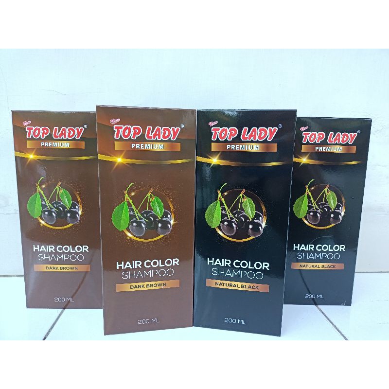 Top Lady PREMIUM hair dye shampoo