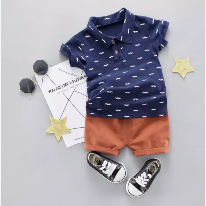 

BISA DROPSHIP PAKE TAG MERK SENDIRI - Set Kumis Orangee Tua