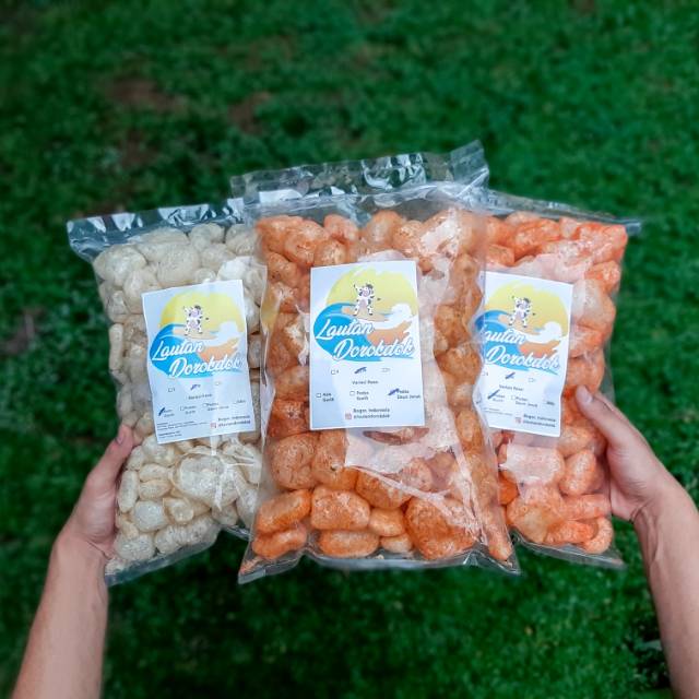 

Lautan Dorokdok (Kerupuk Kulit Sapi) - Ukuran M