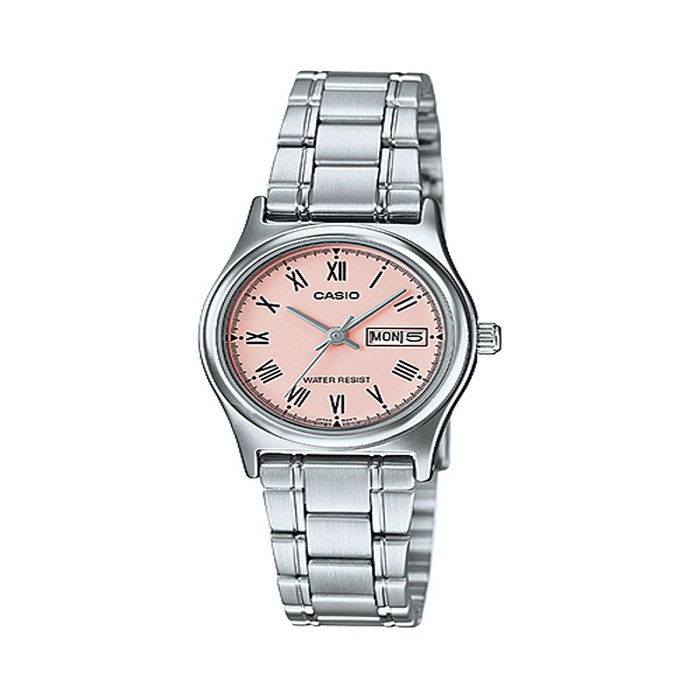 [COD] Jam Tangan Wanita Casio Analog Rantai Silver LTP-V006D-4B Original KEREN GARANSI KADO TERBARU