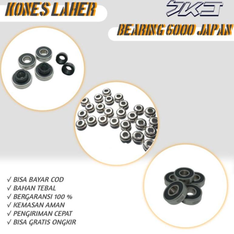 PROMO LAHER BEARING SEPEDA 6000 LAHER RODA BELAKANG SEPEDA LAHER KONES BEARING SEPEDA LIPAT MINION 4