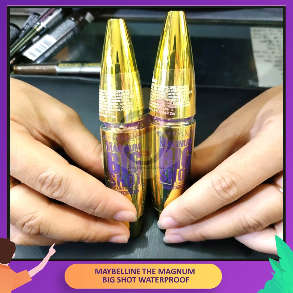 Jual Maybelline The Magnum Big Shot Mascara Original Membantu Bulu Mata