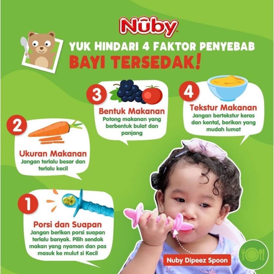 Nuby Suregrip Dipeez Self Feeding Spoon