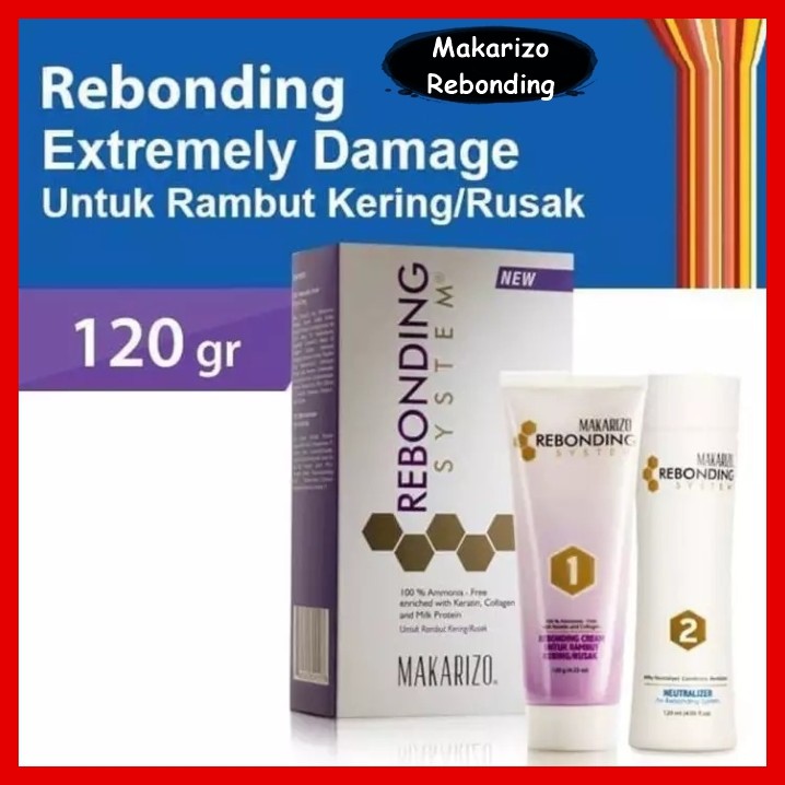 MAKARIZO PELURUS RAMBUT EASY STRAIGHT,Makarizo Rebonding Bpom