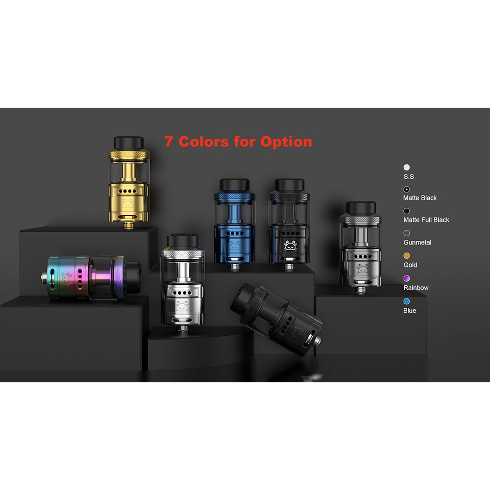 FAT RABBIT V2 SOLO RTA 25MM BY HELLVAPE - AUTHENTIC