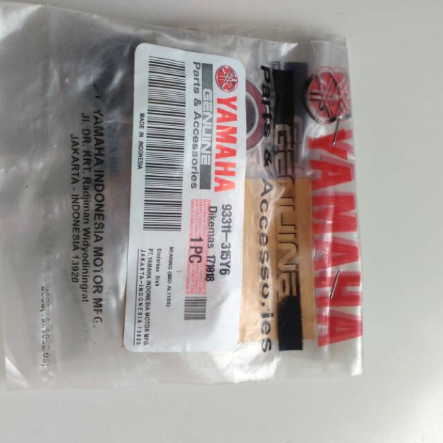 Bearing laher cvt yamaha mio mio m3/j