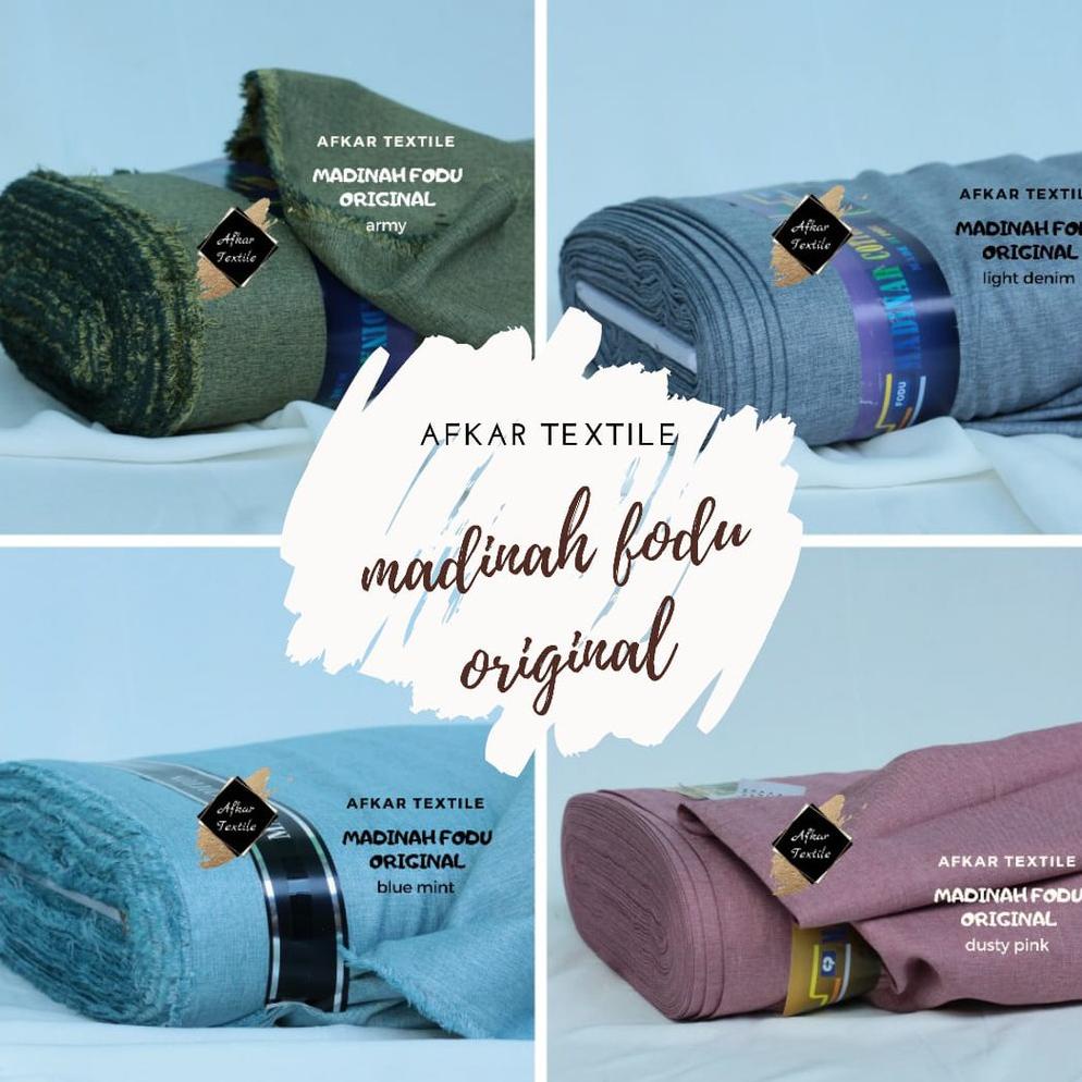 KAIN KATUN MADINAH FODU - Original Madina Cotton by Fodu [TIDAK JUAL KW]