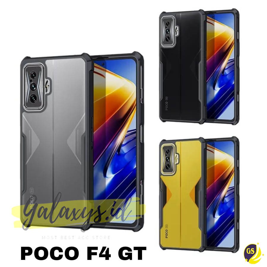 Case Bumper XUNDD Xiaomi PocoPhone Poco F1 C40 Poco M3 Pro 5G POCO M4 PRO 4G Poco X3 NFC Poco X3 Pro POCO F4 5G POCO F4 GT Poco F3 M3 Mi 11 Lite Camera Protection Case Armor Fusion Shockproof Premium Transparan Casing Mika