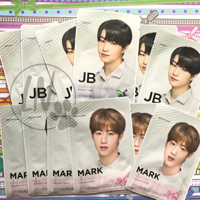 IT'S SKIN MASK SHEET GOT7 (MARK / JB)