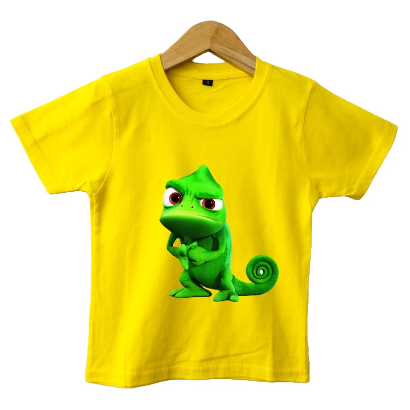 Baju Kaos anak Rapunzel Pascal 3.0