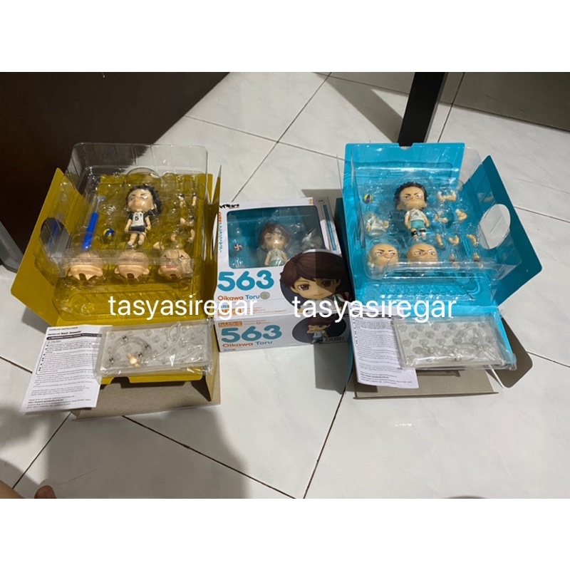 [BOOKED] nendoroid akaashi nendoroid iwaizumi nendoroid oikawa haikyuu