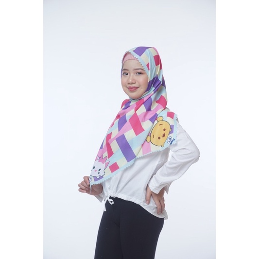 PASHMINA ANAK KARAKTER TSUM / HIJAB ANAK / JILBAB ANAK / KERUDUNG ANAK