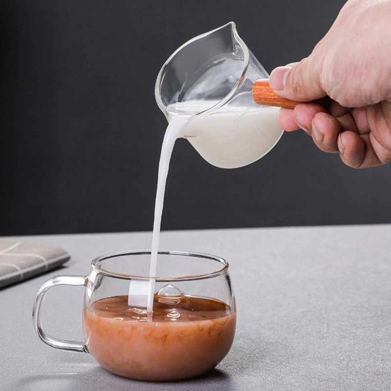 Gelas Takar Espresso Measuring Cup Double Mouth - S08 - Transparent