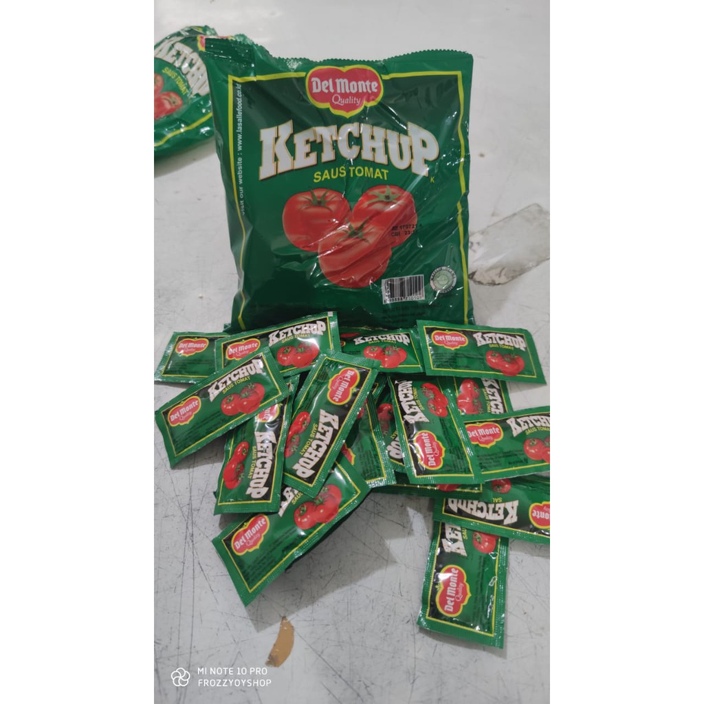 

Delmonte saus tomat sachet isi 24 pcs