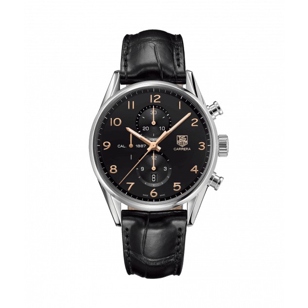 tag heuer carrera calibre 1887 rose gold