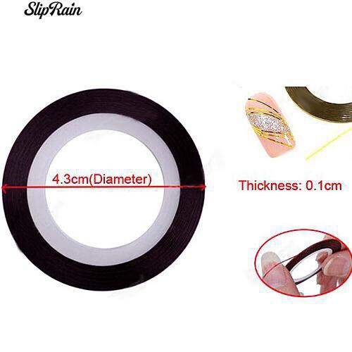 Nail Stripping Tape Tip Nail / stiker kuku stripping nail art /  Halus kilap per biji