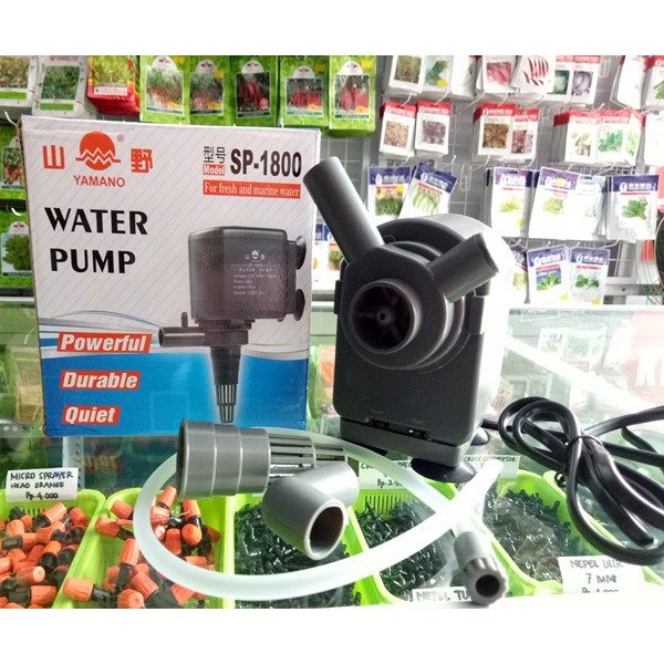 Yamano SP 1800 Pompa Air Celup Water Pump Aquarium Hidroponik SP1800