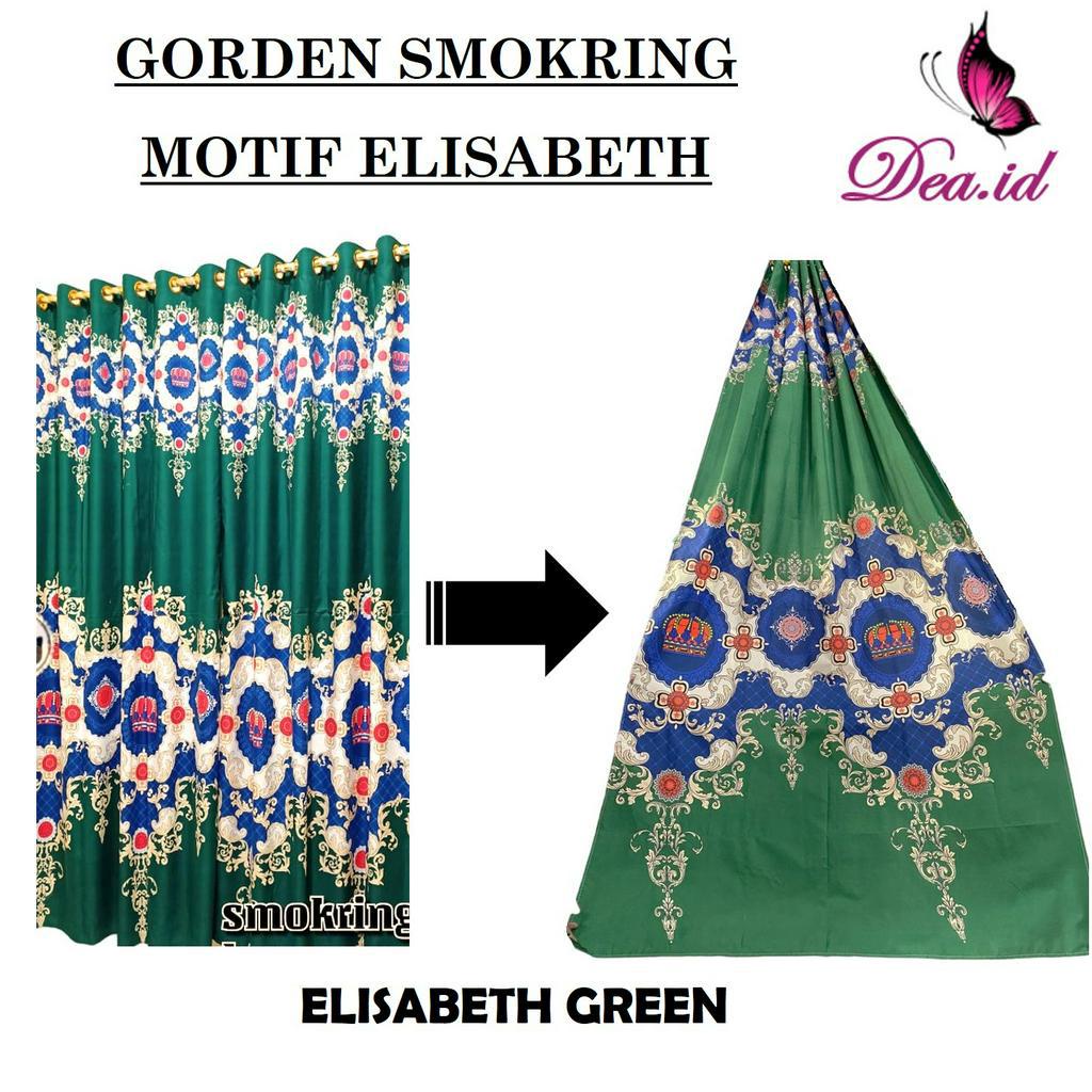 [DEASHOP] GORDEN SMOKRING 12 RING MOTIF BATIK ELISABETH SULTAN MEWAH AESTHETIC MINIMALIS HORDENG HORDEN PINTU JENDELA KORDEN GORDYN HOMEMADE SMOKERING 12 LUBANG