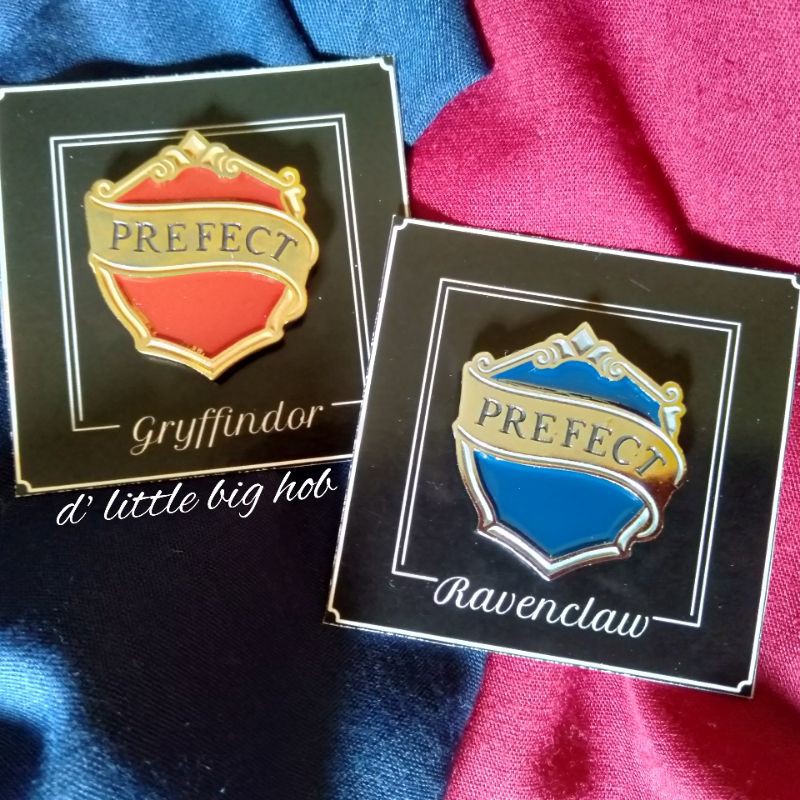 Jual HOGWARTS PREFECT BADGE HARRY POTTER PIN RAVENCLAW GRYFFINDOR ...