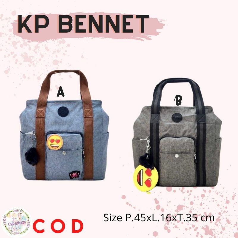 Tas wanita tote bag kipling bennet leisure