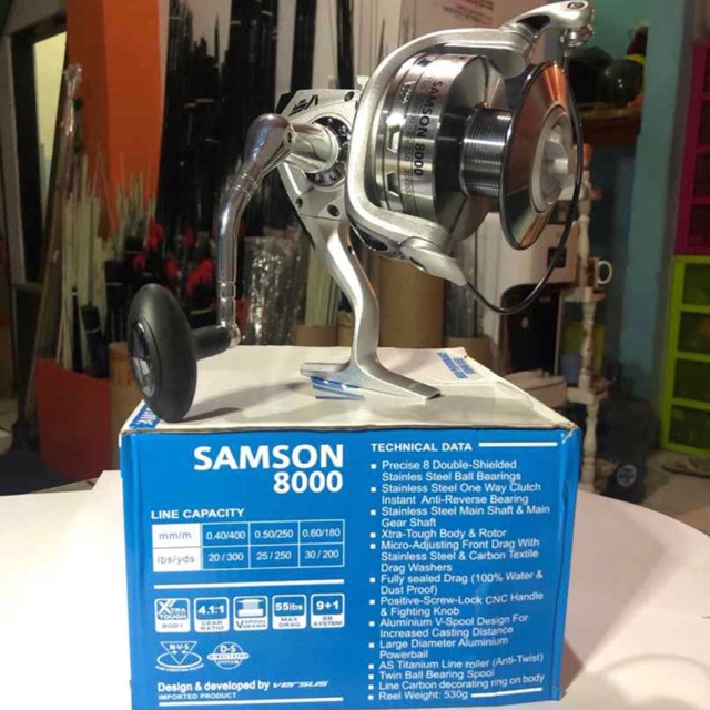 REEL VERSUS SAMSON 8000