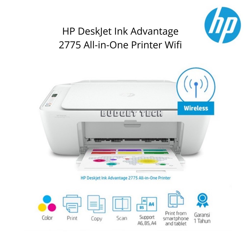 Printer HP 2775 baru All In One Print-Scan-Copy-Wifi Garansi Resmi