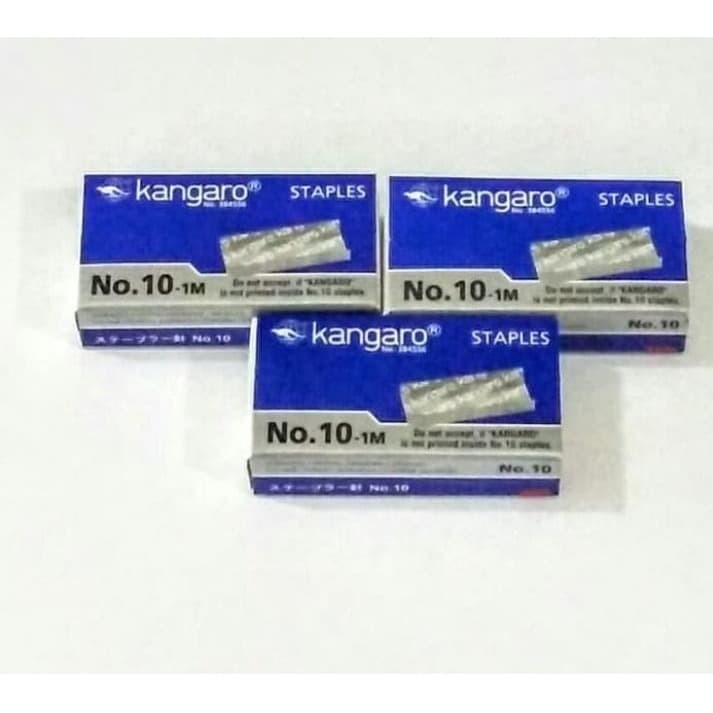 Isi Staples Kangoro No.10 LE / Isi Hekter Kangoro No. 10 LE