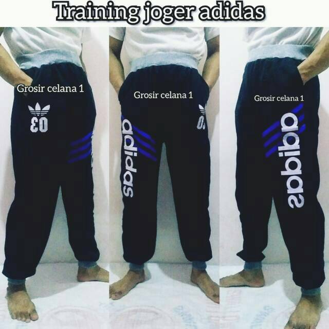  Celana  training joger adidas  pria wanita  celana  training 