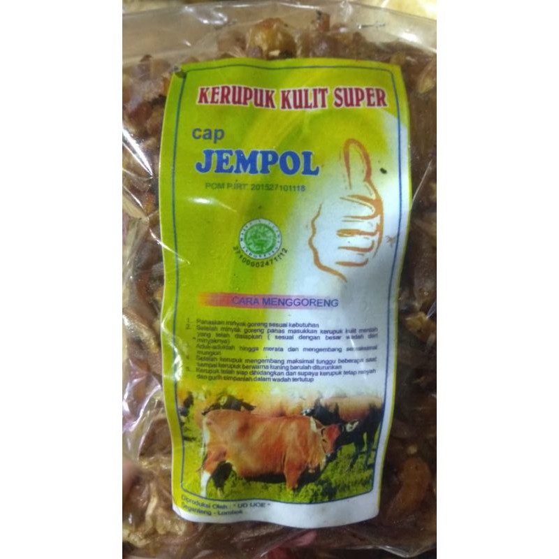 

krupuk kulit sapi khas lombok