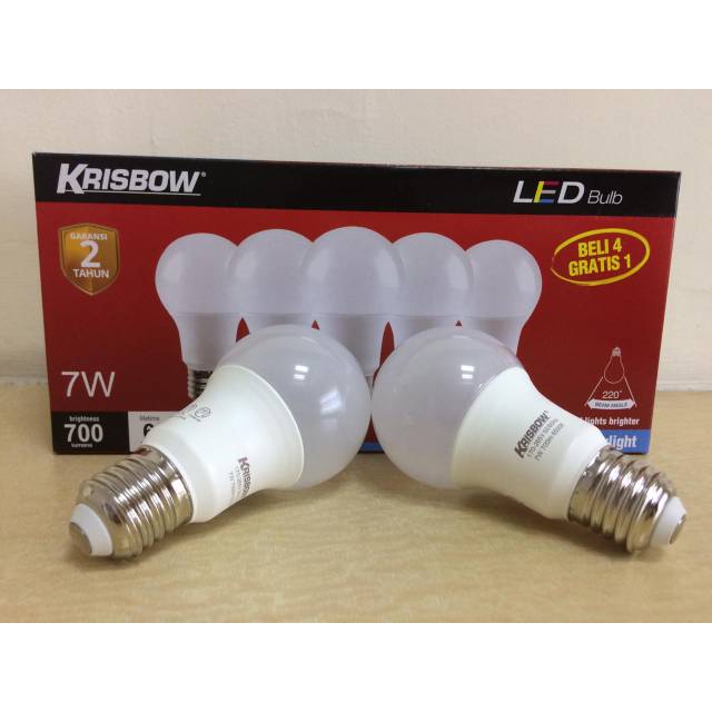 Lampu LED Krisbow 7 watt