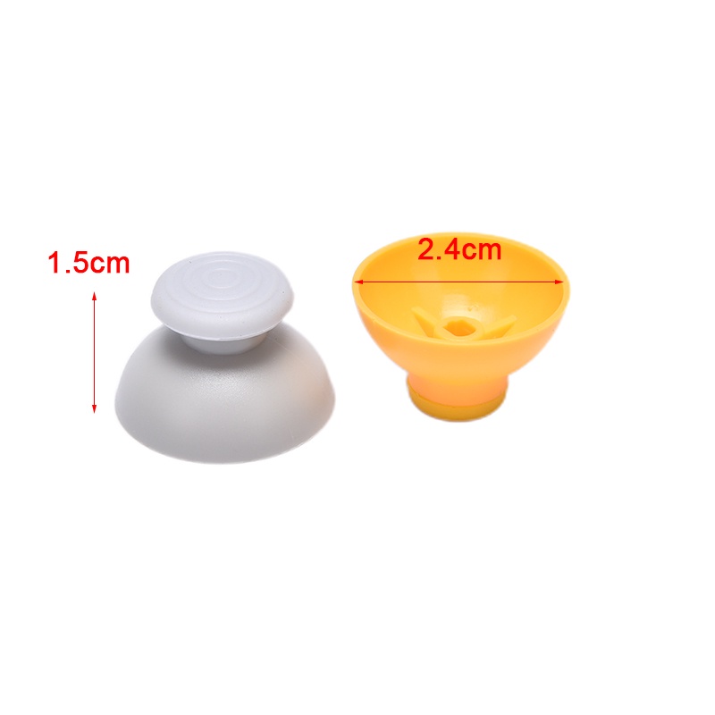 {LUCKID}2pcs Replacement Analog Joystick Thumb Stick Cap for Nintendo for NGC Controller