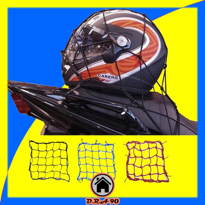 Jaring Helm / Jaring Helm Motor / Jaring Motor / Jaring Jok Motor / Tali Helm