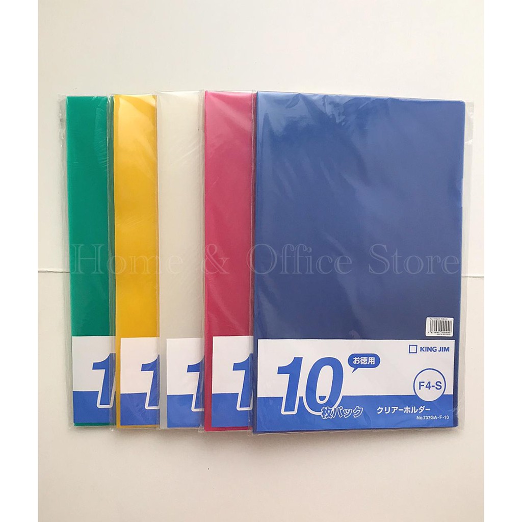 

Map L King Jim Transparan 737GA-F / Map L Clear Sleeves Folio F4