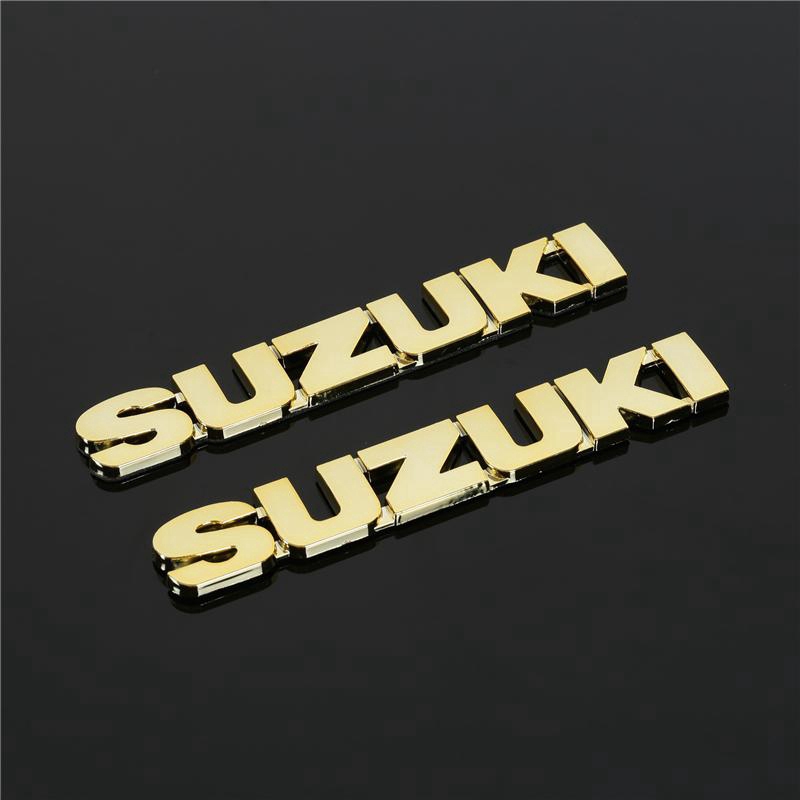 1 Pair Motorcycle 3D Emblem Badge logo Sticker For SUZUKI GSXR SGXR600 GSXR750 GSXR1000 GSXR1300