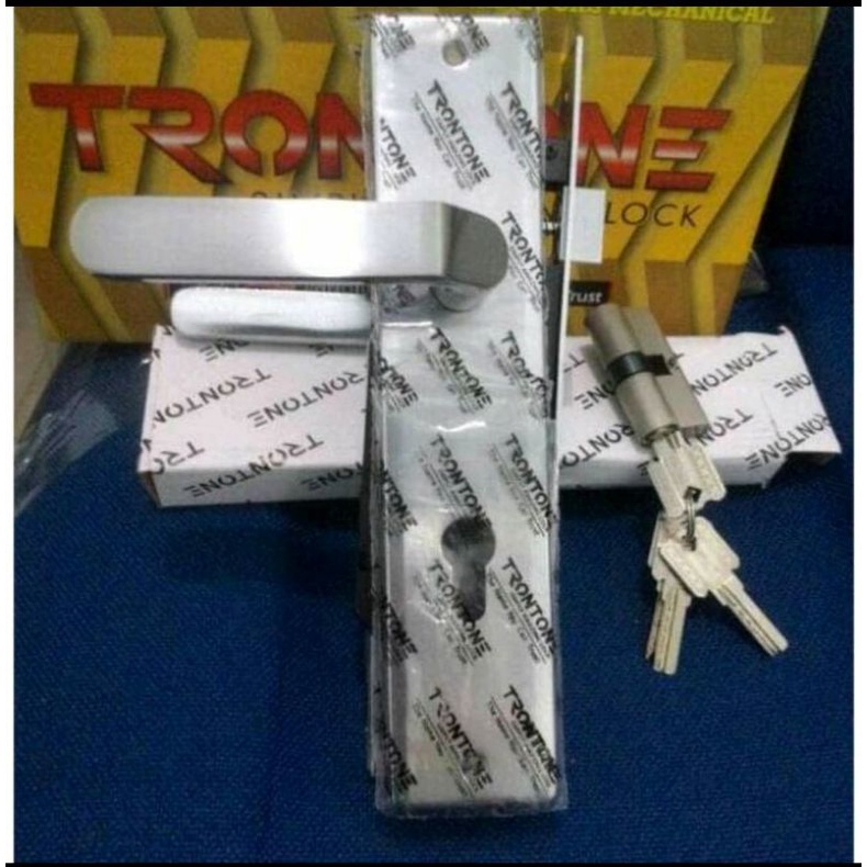Kunci Pintu Besar Trontone T96 NP / Kunci Besar TRT T96 NP / Handle Pintu Besar Fullset
