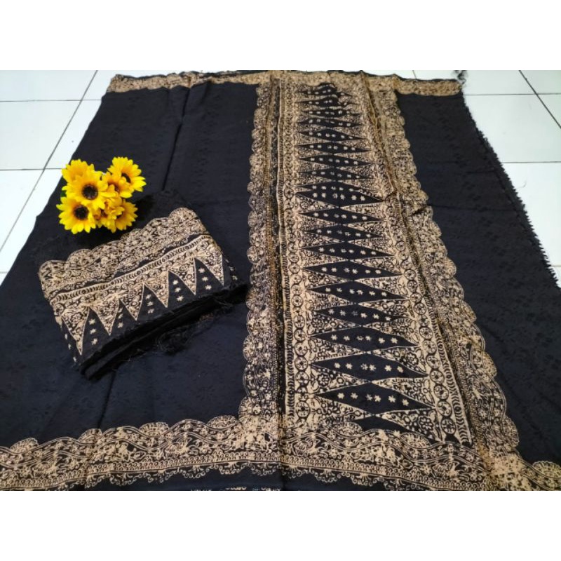 KAIN BATIK JUPRI PALEMBANG KOSONGAN SET VISCOS SEMI SUTRA PIPIN BATIK CIREBON