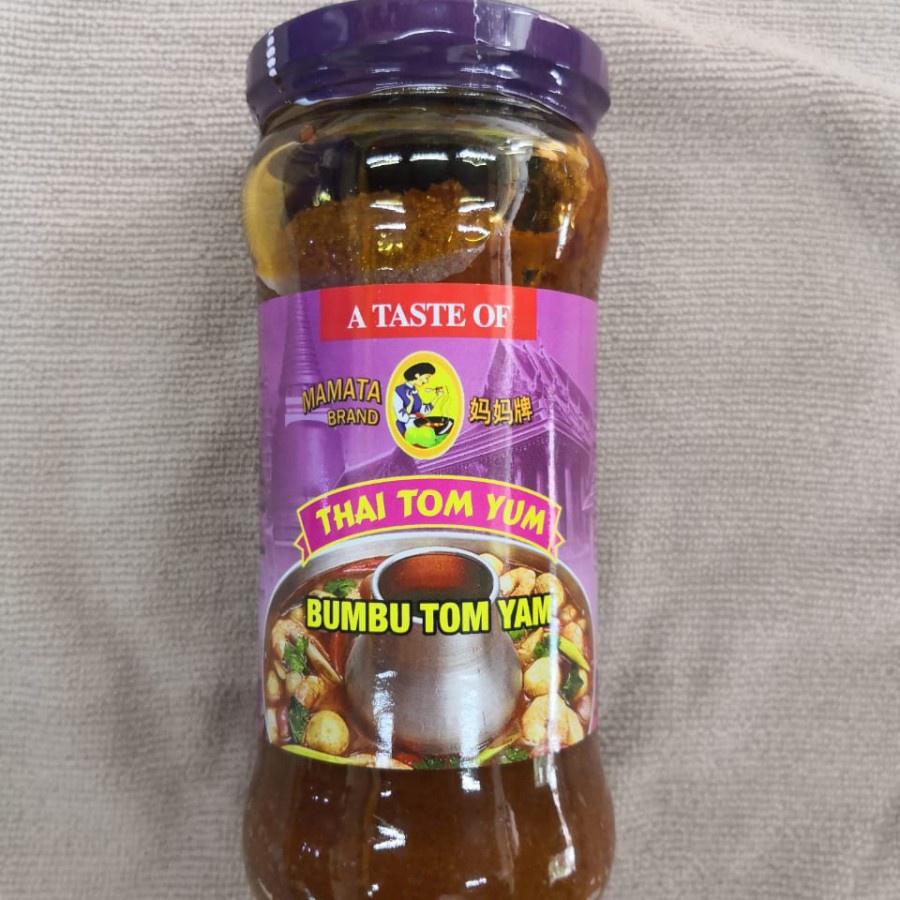 Mamata Thai Tom Yum Paste 340gr / Bumbu Masak Tomyum Khas Thailand  / Tomyam