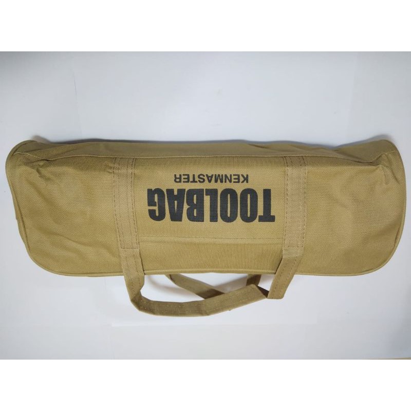 TOOL BAG COKLAT KENMASTER / TAS ALAT PERTUKANGAN UNTUK MENYIMPAN PERKAKAS TUKANG/TOOLBAG TERPAL/TOOLS- ALAT PERKAKAS SERBAGUNA/TOOL BAG/TAS PERKAKAS TUKANG/TEMPAT PENYIMPANAN PERALATAN TUKANG