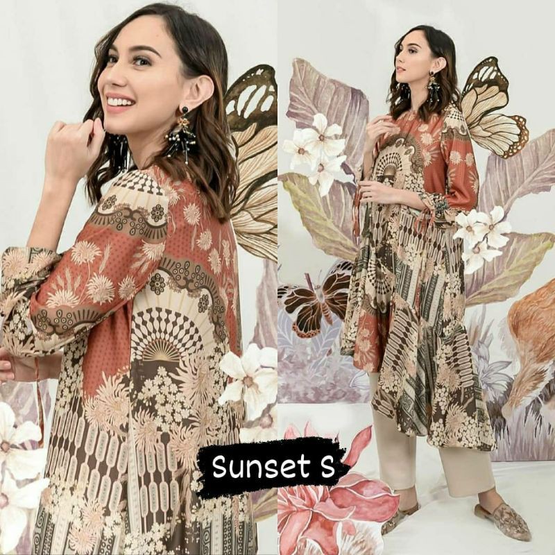 Ready Allegra Tunic Sunset S by Wearing Klamby/ Allegra Tunik