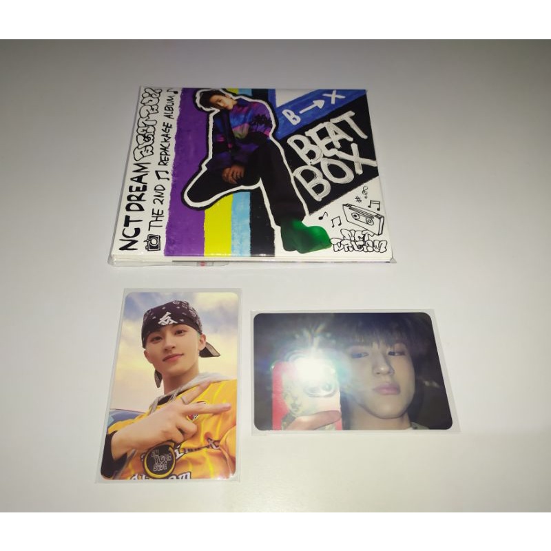 NCT Dream Digipack Album Repackage Beatbox Mark Jeno Jaemin