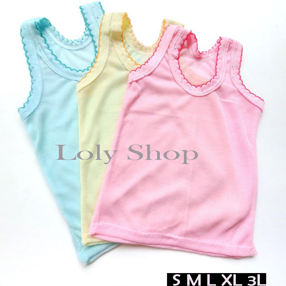 Singlet Anak Murah Warna LUX / Kaos Dalam Anak Murah-1