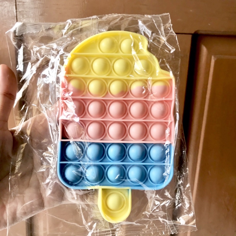FIDGET PUSH POP ITS TOY BUBBLE MAINAN ANAK POP IT RAINBOW PENGHILANG STRES MURAH MERIAH HEMAT RAINBOW WARNA WARNI BANJARMASIN KALIMANTAN KALSEL | RUMIFY-Ice cream