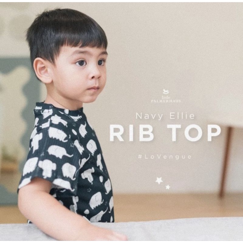 Little Palmerhaus Rib Top 1-6 Tahun - Baju Bayi &amp; Anak