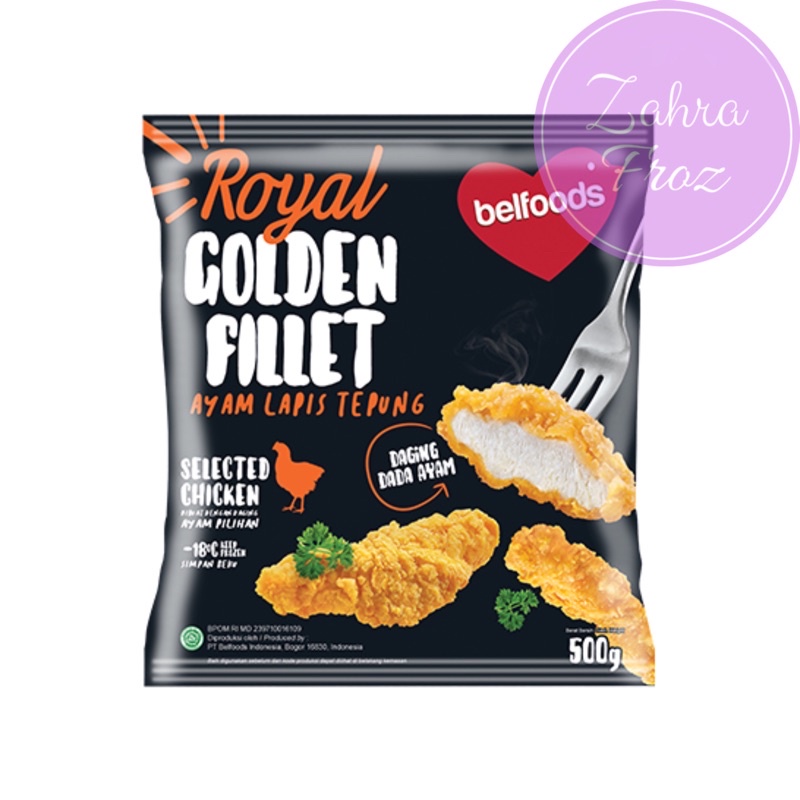 

BELFOODS ROYAL GOLDEN FILLET 500 GR