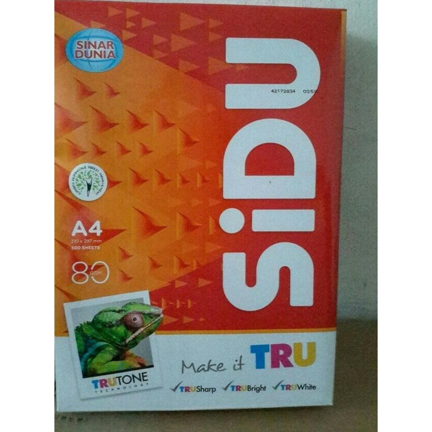 

➯ hvs A4 80 gr paperone ☄