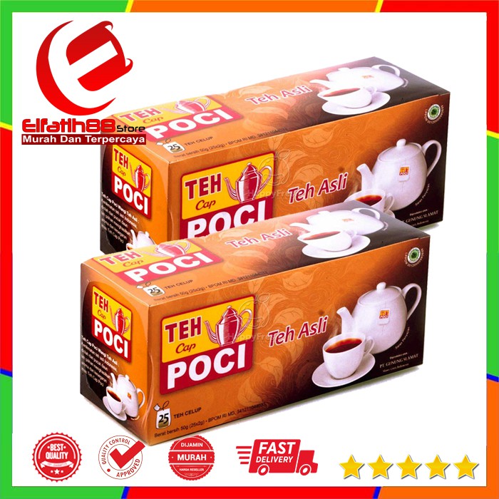 

Teh Poci Asli - Teh Celup Isi 25 Kantong @2gr